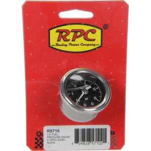 RPC - R5710 - Liquid Filled Gauge Fuel Pressure 0-15 PSI