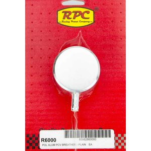 RPC - R6000 - Alum Plain PCV Breather Polished