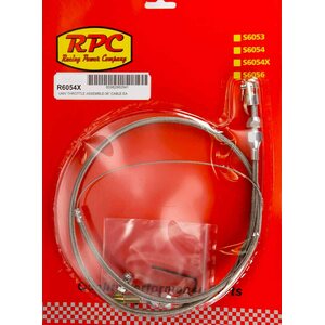 RPC - R6054X - Stainless Throttle Cable 36in