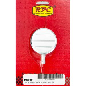 RPC - R6100 - Alum Ball Milled PCV Breather Polished