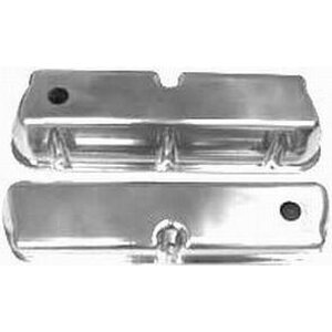 RPC - R6171 - SB Ford Aluminum Valve Covers Plain With Hole