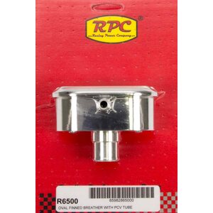 RPC - R6500 - Alum Finned PCV Breather Polished