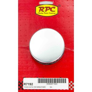 RPC - R7192 - Chrome Push In Breather w/o Shield 2in Tall Each