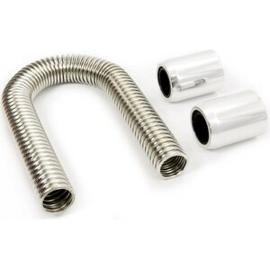 RPC - R7304 - 24in Stainless Hose Kit w/Polished Ends
