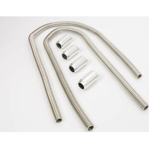 RPC - R7313 - 2-44in Stainless Heater Hose Kit w/Polished Ends