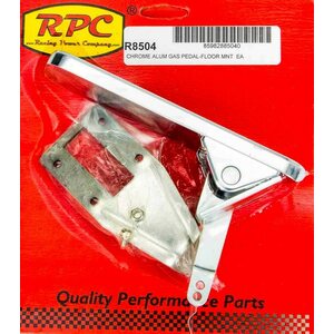 RPC - R8504 - Floor Mount Gas Pedal Chrome