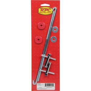 RPC - R9258 - Chrome 10In Battery Hold Tray J-Hook Style
