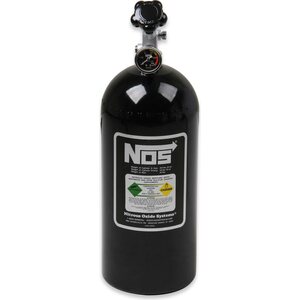 NOS - 14745BNOS - NOS Bottle 10lb w/Super Hi-Flo Valve -  Black