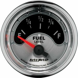 AutoMeter - 1214 - 2-1/16 A/M Fuel Gauge 0-90 Ohms
