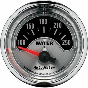 AutoMeter - 1236 - 2-1/16 A/M Water Temp Gauge 100-250