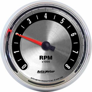 AutoMeter - 1298 - 3-3/8 A/M Tachometer 8000RPM