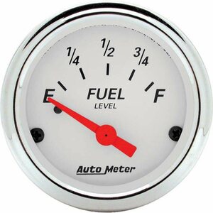 AutoMeter - 1315 - 2-1/16in A/W Fuel Level Gauge - GM 0-90 Ohms