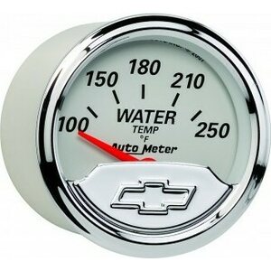 AutoMeter - 1337-00408 - 2-1/16 Gauge Water Temp 250F Chevrolet