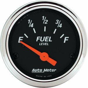 AutoMeter - 1422 - 2-1/16 D/B Fuel Level Gauge 0-90 Ohms