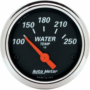 AutoMeter - 1436 - 2-1/16 D/B Water Temp Gauge - 100-250 Deg.