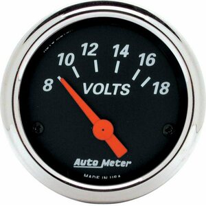 AutoMeter - 1483 - 2-1/16 D/B Voltmeter Gauge 8-18