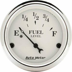 AutoMeter - 1606 - Old Tyme White 2 1/16in Fuel 240-33 OHMS