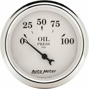 AutoMeter - 1628 - 2-1/16 O/T/W Oil Press. Gauge - Electric