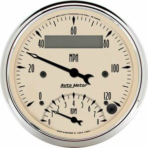 AutoMeter - 1881 - 3-3/8in A/B Tach/Speedo Combo