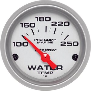 AutoMeter - 200762-33 - 2-1/16 U/L Water Temp Gauge 100-250 Deg