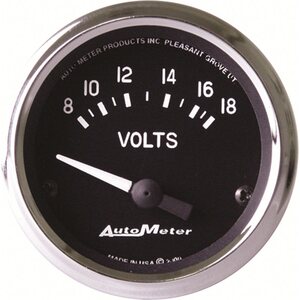 AutoMeter - 201009 - 2-1/16in Cobra Series Voltmeter Gauge