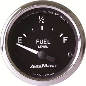 AutoMeter - 201011 - 2-1/16in Cobra Series Fuel Level Gauge 240-33