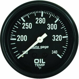 AutoMeter - 2314 - 100-340 Oil Temp A/Gage