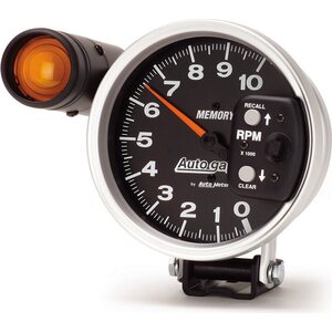 AutoMeter - 233906 - 5in Auto Gage Monster Tach w/Light & Recall