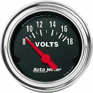 AutoMeter - 2592 - 8-18V Voltmeter Gauge