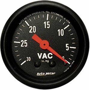 AutoMeter - 2610 - 2-1/16 Vacuum Gauge