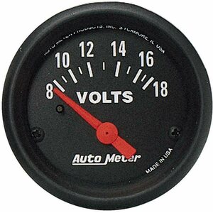 AutoMeter - 2645 - 2-1/16 Voltmeter- 8-18volts