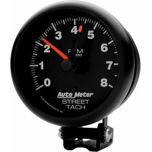 AutoMeter - 2894 - 8000 Rpm Black Tach