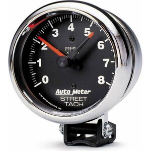 AutoMeter - 2895 - 8000 Rpm Chrome Tach