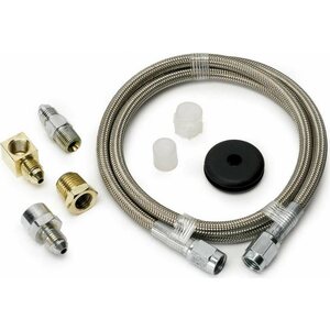 AutoMeter - 3234 - #3 Stainless Gauge Line Kit 3'