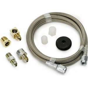 AutoMeter - 3235 - #3 Stainless Gauge Line Kit 4'