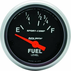 AutoMeter - 3318 - 2-1/16in Sport Comp. Fuel Level Gauge