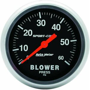 AutoMeter - 3402 - 0-60 Psi Blower Pressure