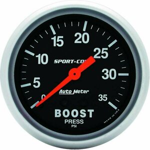 AutoMeter - 3404 - 2-5/8in Boost 35psi Mech