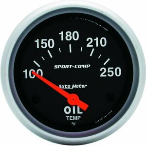 AutoMeter - 3542 - 2-5/8in Oil Temp 100-250 degrees F