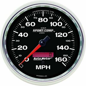 AutoMeter - 3689 - 5in S/C II In-Dash Speedo 160MPH