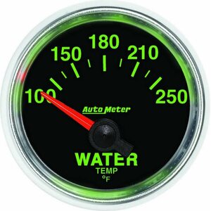 AutoMeter - 3837 - 2-1/16 GS Water Temp Gauge - 100-250