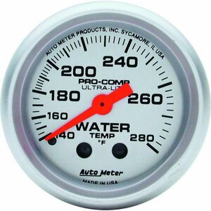AutoMeter - 4331 - 2-1/16in U/L Water Temp Gauge 140-280