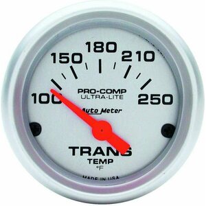 AutoMeter - 4357 - 2-1/16in Trans Temp. Gauge 100-250