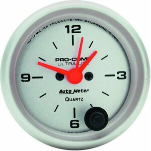 AutoMeter - 4385 - 2-1/16in Ultra-Lite Clock