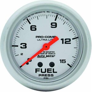 AutoMeter - 4411 - 2-5/8in Fuel Pressure