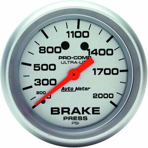 AutoMeter - 4426 - 2-5/8 Brake Pressure