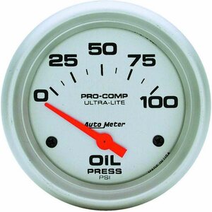 AutoMeter - 4427 - Ultra-Lite Oil Pressure