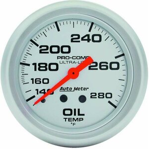 AutoMeter - 4441 - 2-5/8in Mech Oil Temp 140-280