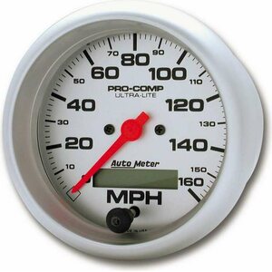 AutoMeter - 4488 - 3-3/8in Ultra-Lite Elec. 160MPH Speedometer