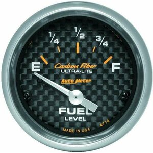 AutoMeter - 4714 - C/F 2-1/16in Fuel Level Gauge 0-90 OHM